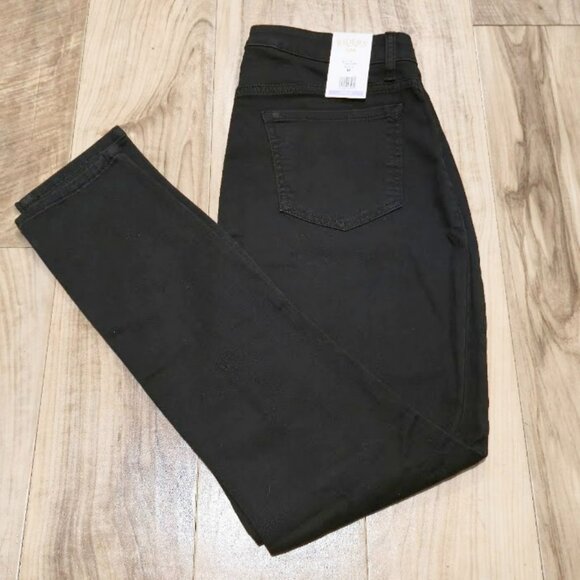 New Riders by Lee Black M Pull-On Slim Fit Style 1PMUCW0 Womens Jeggings - Picture 6 of 13